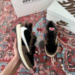 جردن1لو ترویس اسکات موکا/jordan 1low travis scott mocha