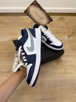 جردن وان لو سرمه ای /Jordan 1 low midnight navy - Image 3