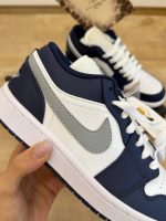 جردن وان لو سرمه ای /Jordan 1 low midnight navy - Image 4
