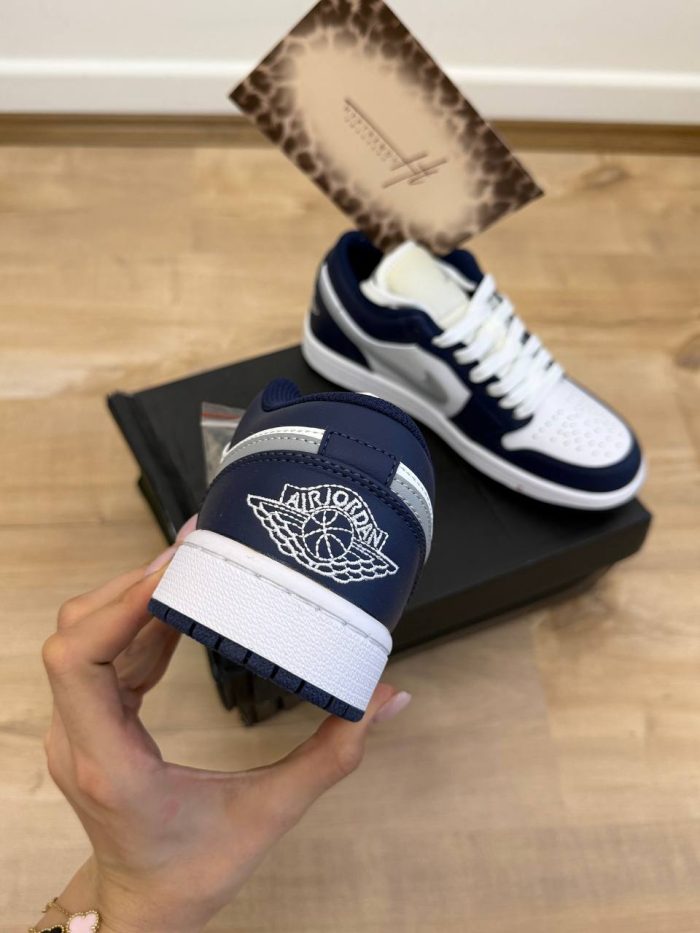 جردن وان لو سرمه ای /Jordan 1 low midnight navy - Image 5