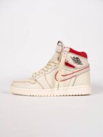 جردن وان سفید قرمز /Jordan 1 high phantom gym - تصویر 2