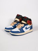 جردن وان ساقدار قرمز آبی /Jordan 1 high Union LA