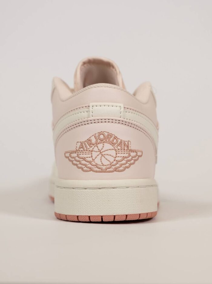 جردن وان بدون ساق صورتی/ jordan 1 low rose pink - تصویر 2