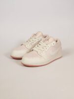 جردن وان بدون ساق صورتی/ jordan 1 low rose pink