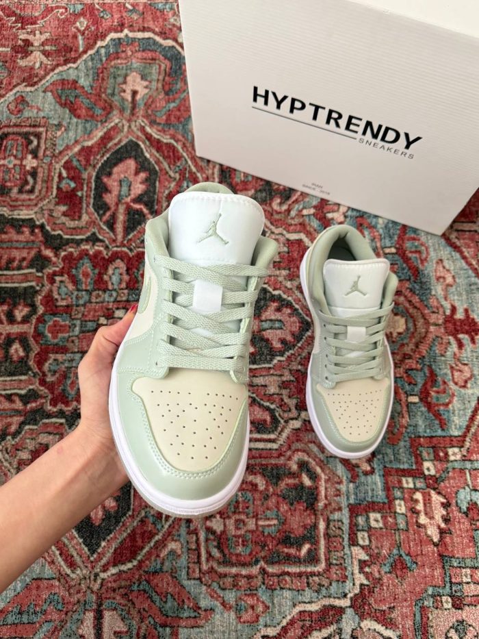 جردن وان بدون ساق سبز پاستیلی/Jordan low seafoam - تصویر 4