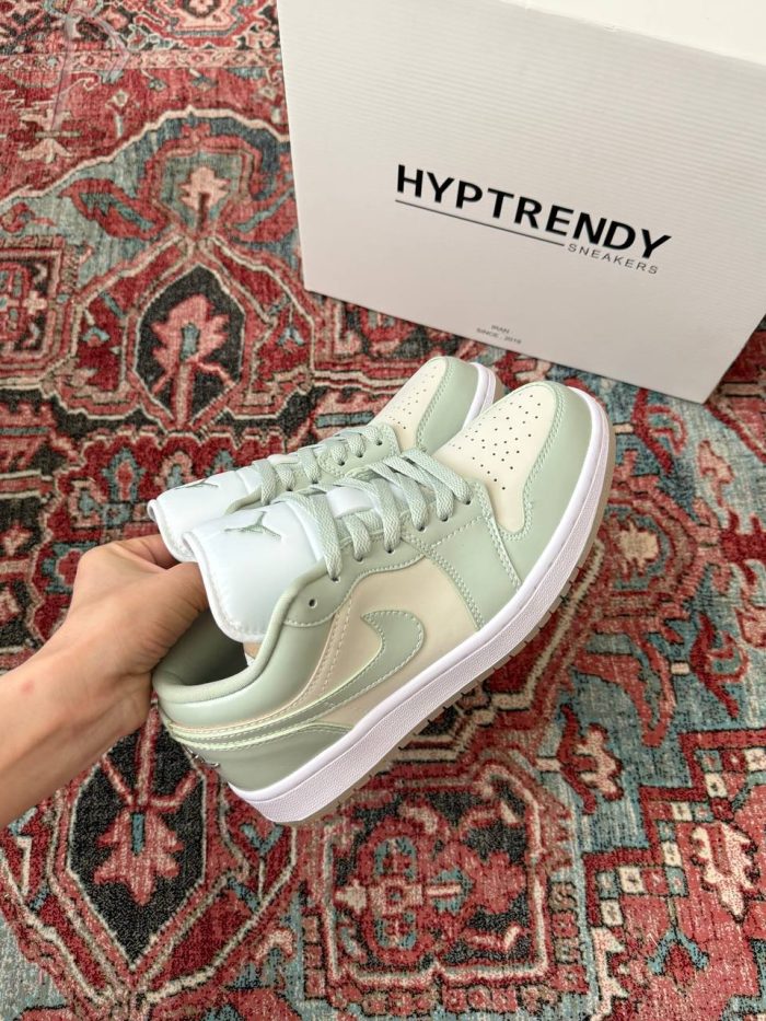 جردن وان بدون ساق سبز پاستیلی/Jordan low seafoam - تصویر 2
