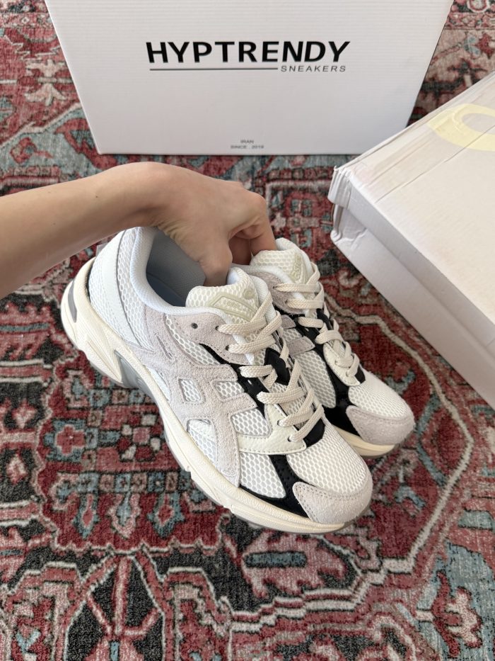Asics gel 1130 Cream / اسیکس جل ۱۱۳۰ کرم  طوسی - تصویر 2