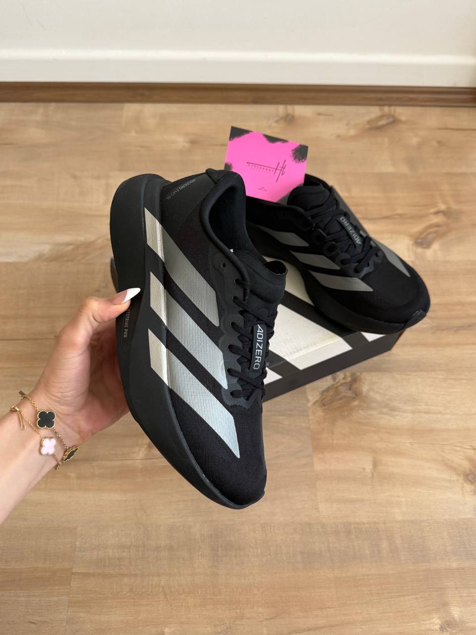 Adidas Adizero Evo Sl / آدیداس راننر مشکی نقره ای