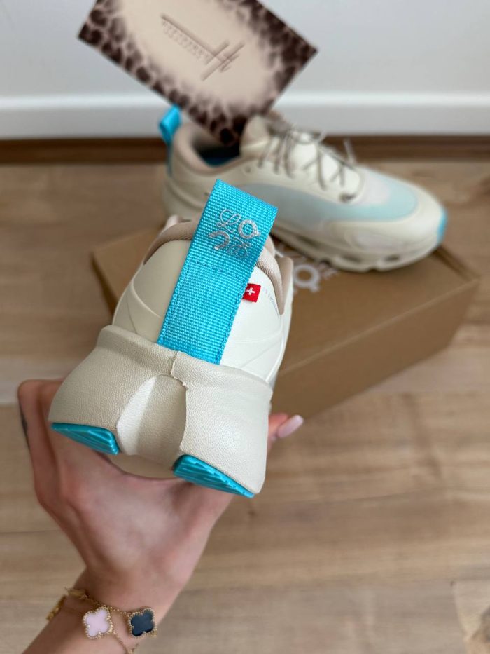 On cloudsolo cream blue / آن رانینگ کلود سولو کرم آبی - Image 7